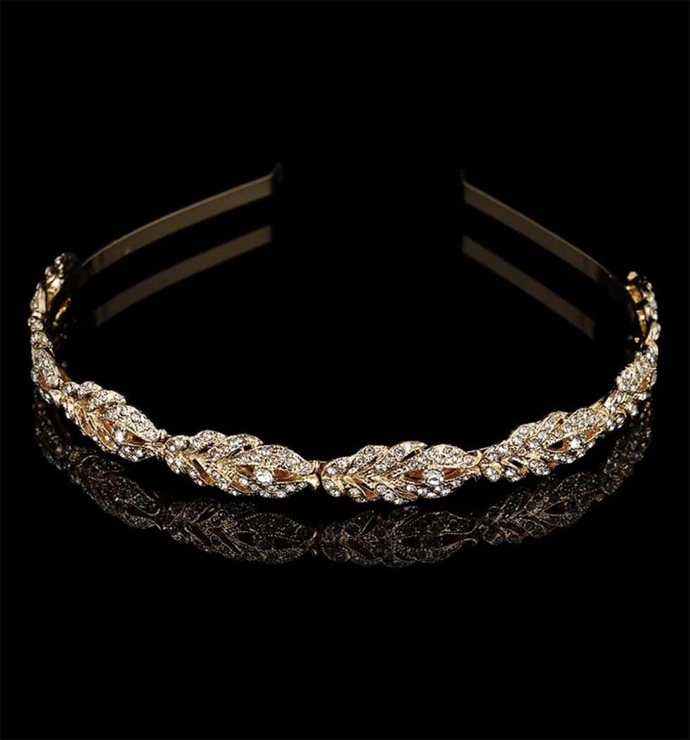 Haarreif-Gold Haarreif Gold