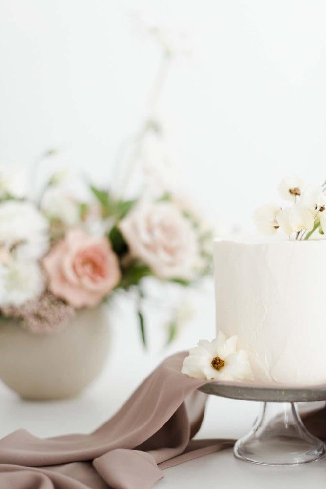 Torte Hochzeit Blumen einstöckig einfach klein Torte Hochzeit Blumen einstöckig einfach klein