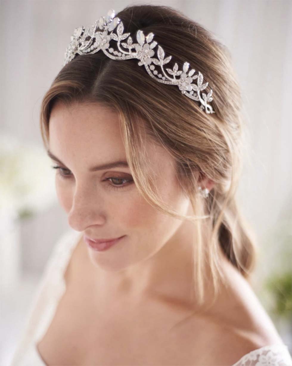 Tiara-Braut Diadem Hochzeit
