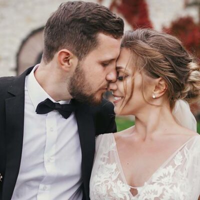 Vintagehochzeit Brautpaar