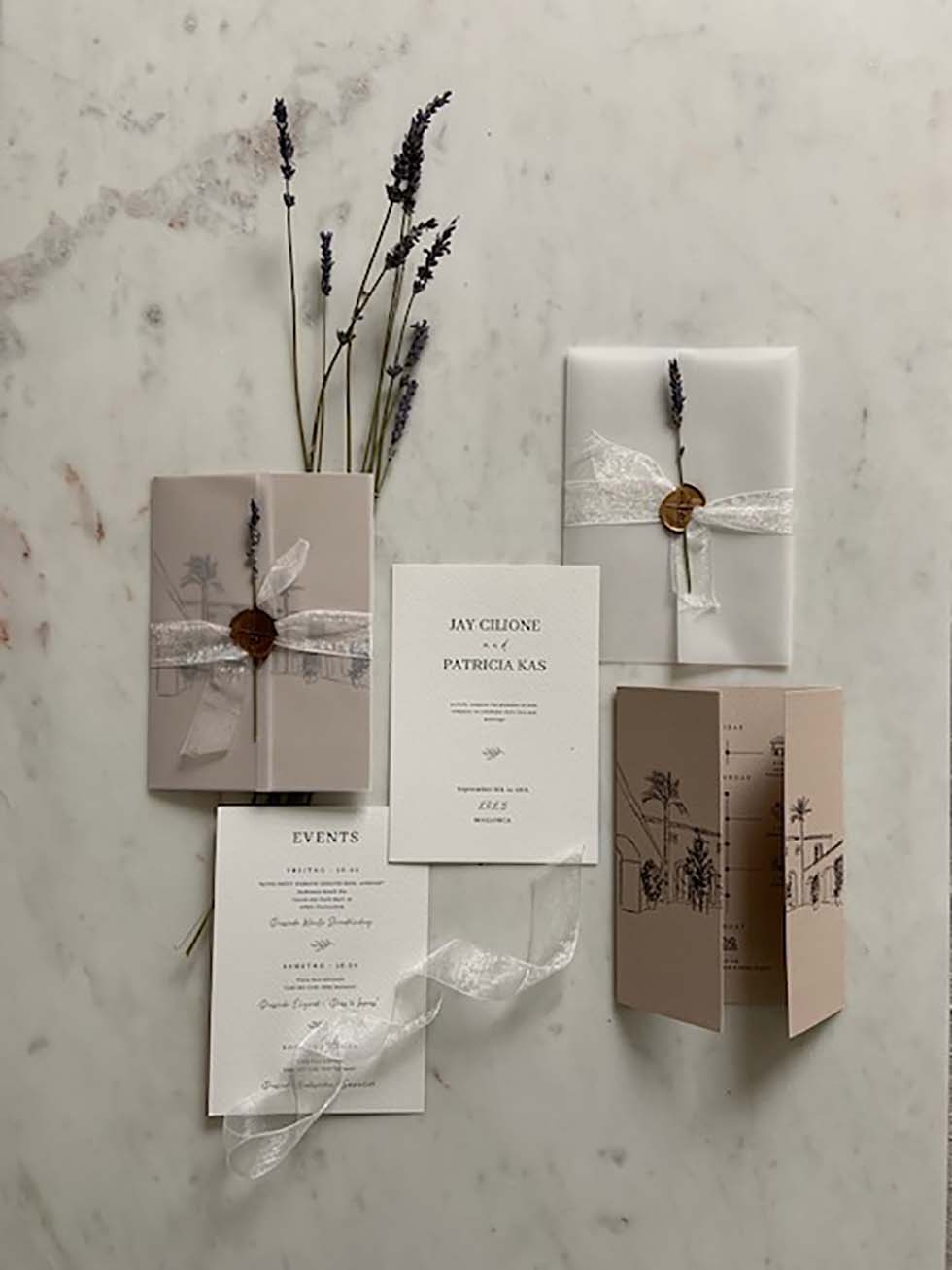 Boho Einladungskarte Papier Boho Einladungskarte Papier