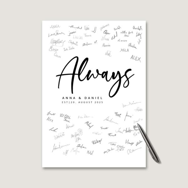 Gästebuch Bild 'Always' – Bild 2