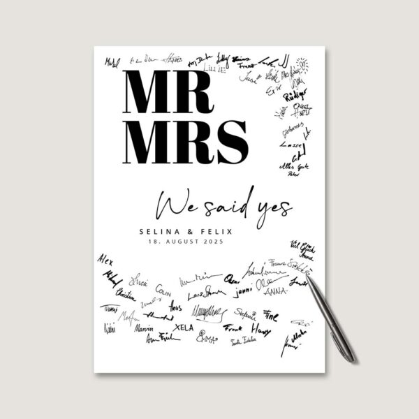 Gästebuch Bild 'MR-MRS' – Bild 2