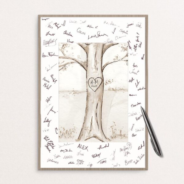 Gästebuch Baum