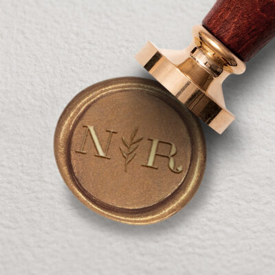 Siegelstempel individuell initialen