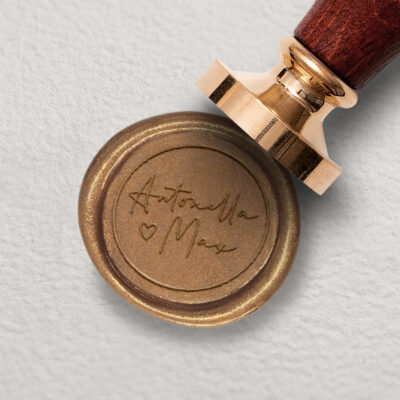 Siegelstempel modern Herz