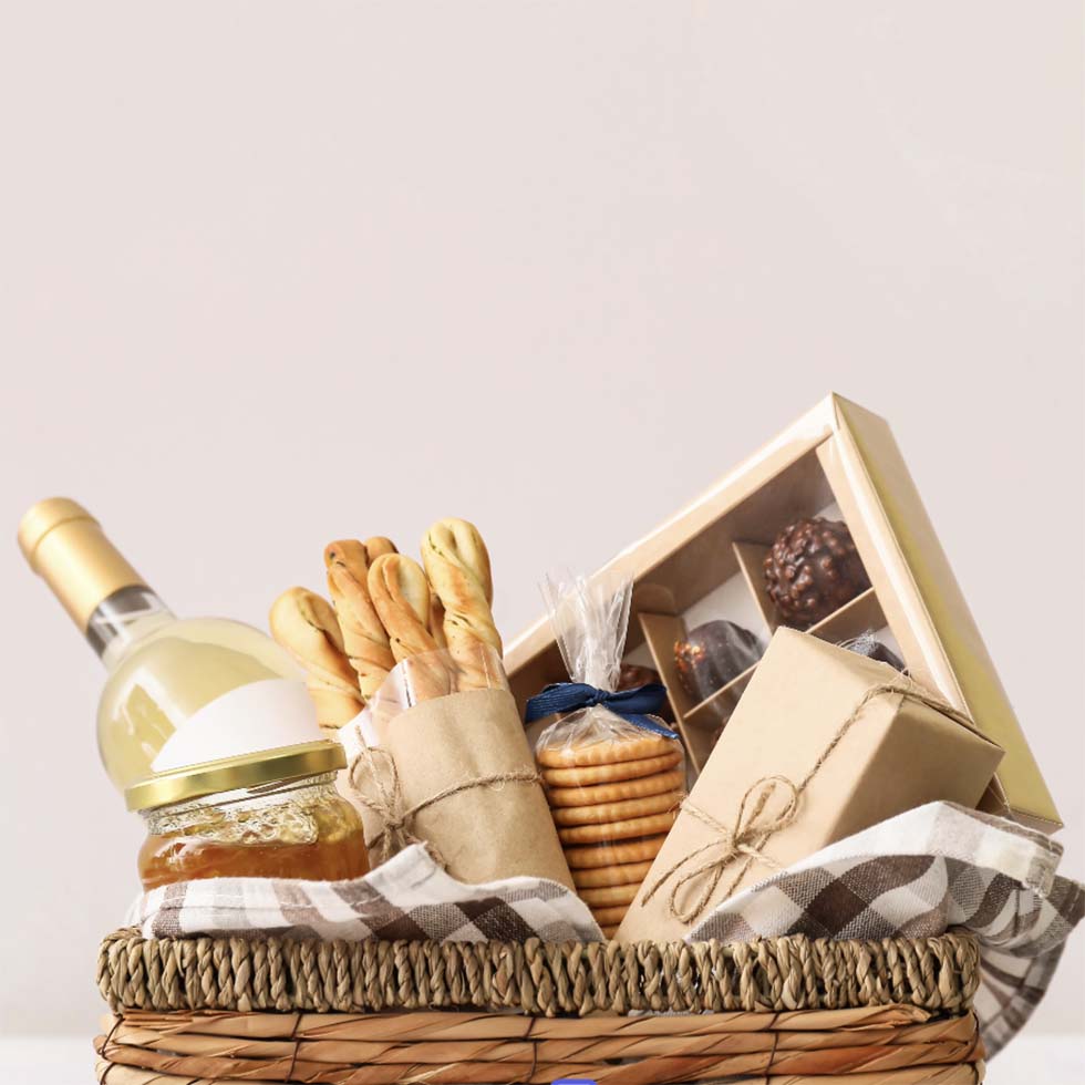 Geschenkkorb Hochzeit