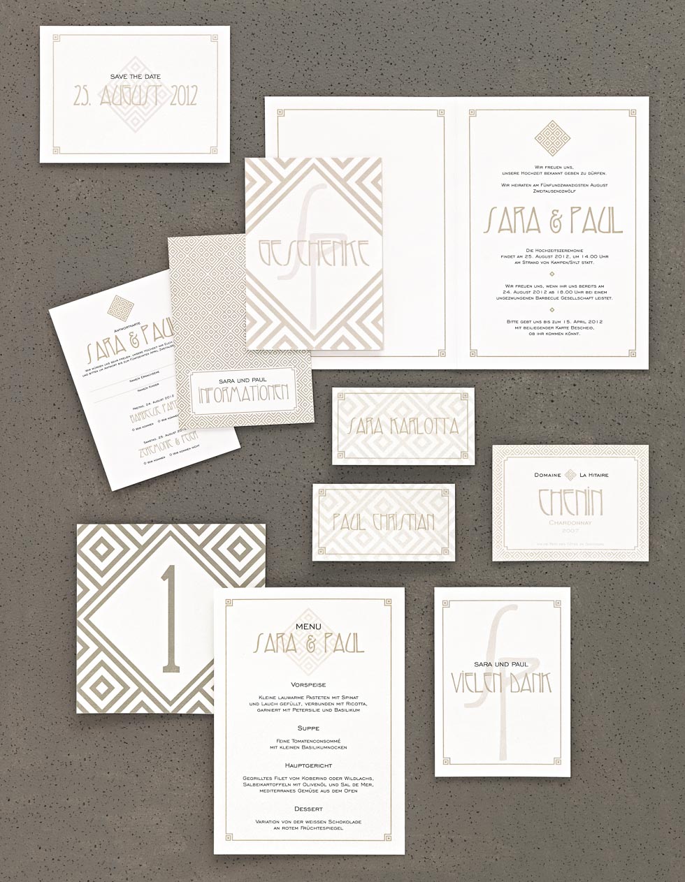 20er Jahre Hochzeit Hochzeitspapeterie Great Gatsby 20er Jahre Hochzeit