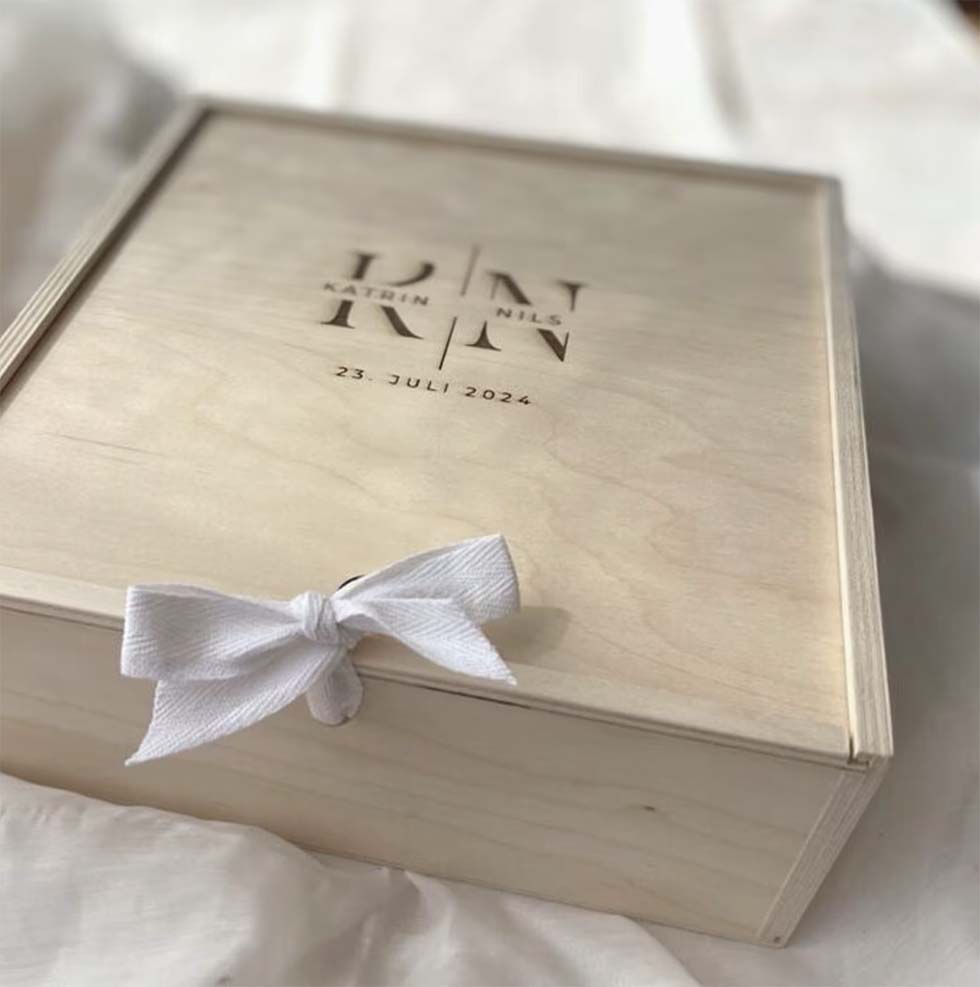 Erinnerungsbox Hochzeit
