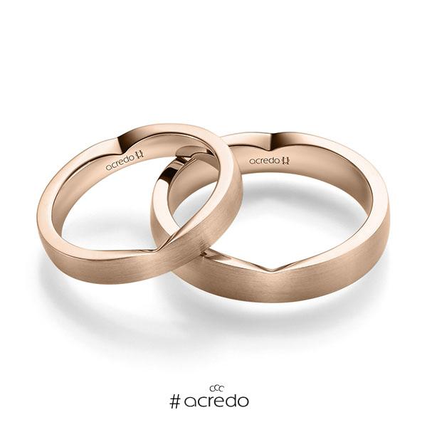 Eheringe Rosegold