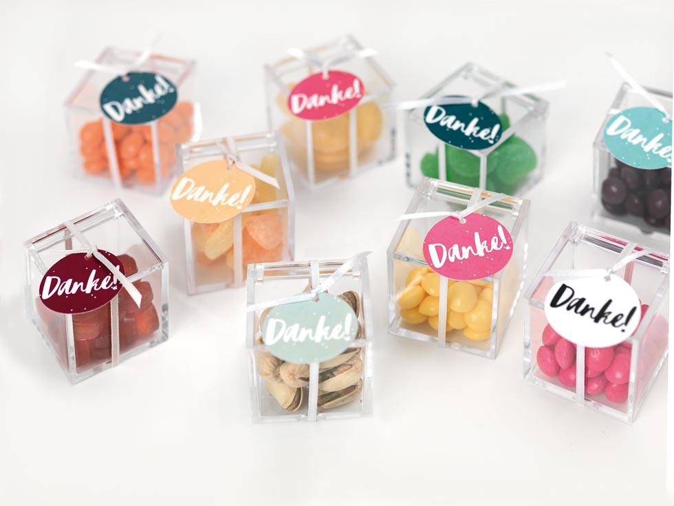 Gastgeschenk-Verpackung Gastgeschenk Verpackung Acrylbox