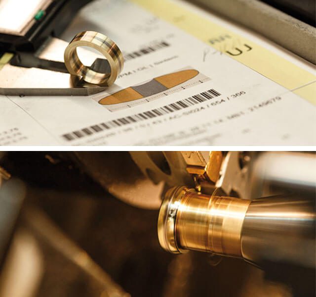 Produktion individueller Trauring