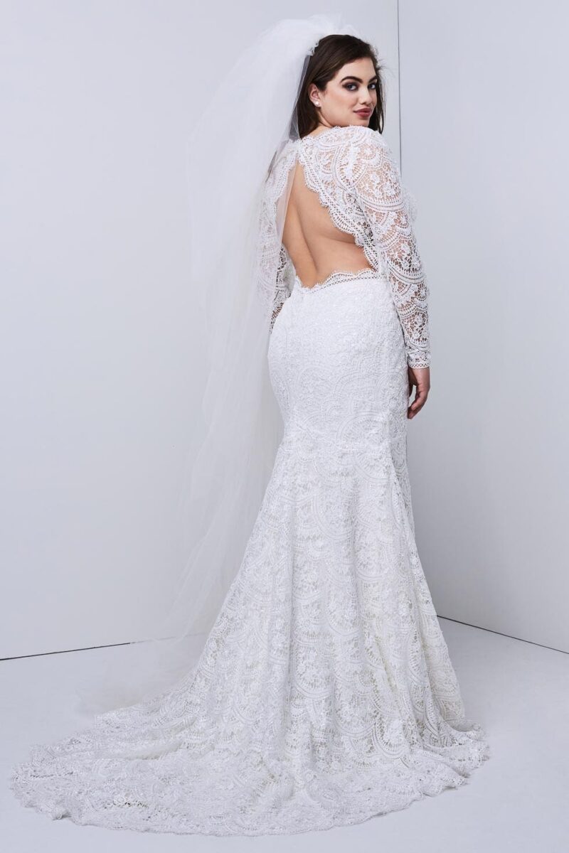 Fit'n'Flaire Brautkleid große Größen Fit'n'Flaire Brautkleid große Größen