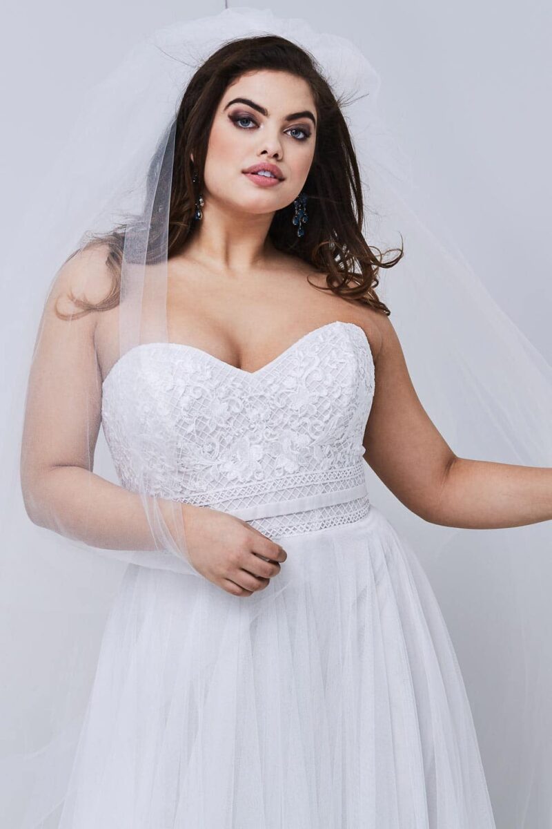 Brautkleid A-Linie Curvy Brautkleid A-Linie Curvy