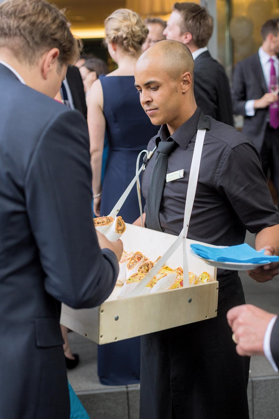 Snack Bauchladen Snacks Hochzeit Bauchladen