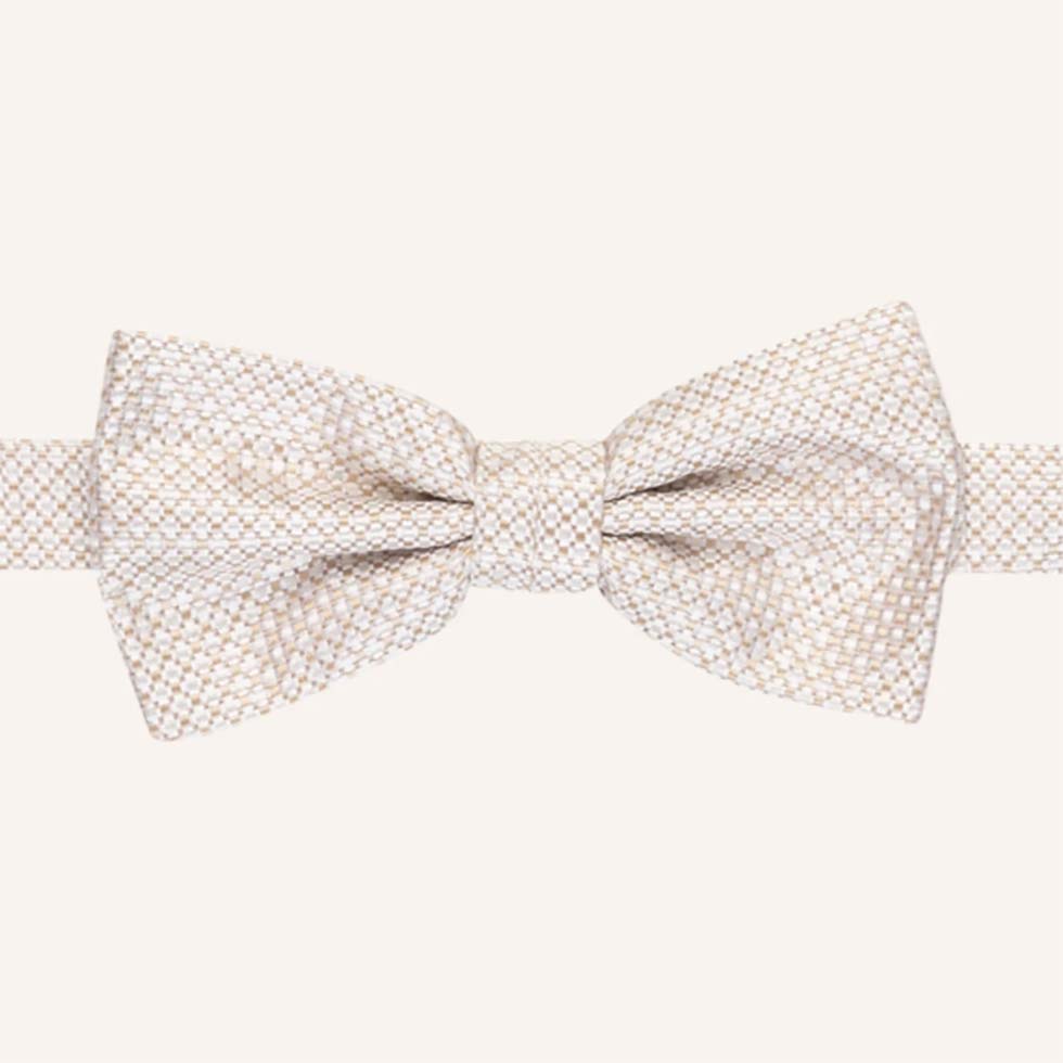 Beige Hochzeitsfliege Muster Beige Hochzeitsfliege Muster