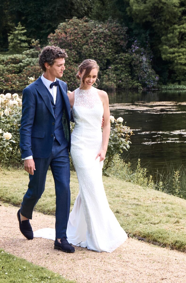 Vintageanzug Hochzeit Dunkelblau Vintageanzug Hochzeit Dunkelblau