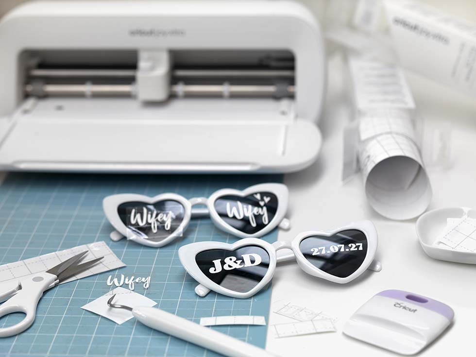 Plotter Hochzeit Sonnenbrille Sticker Plotter Hochzeit Sonnenbrille Sticker