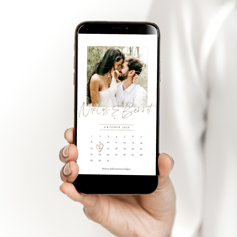 Save the Date Hochzeit digital Save the Date Hochzeit digital