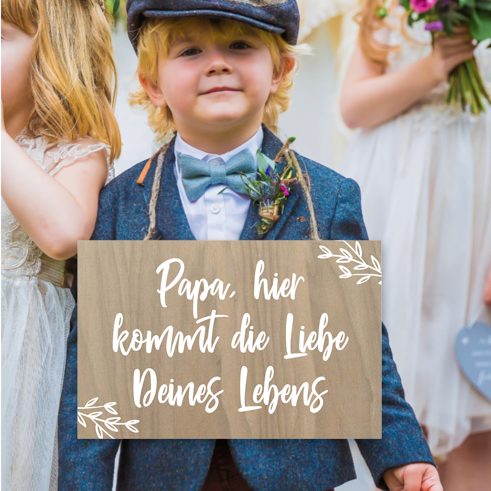 Hier kommt die Braut Schild Hochzeit Holz Hier kommt die Braut Schild Hochzeit Holz