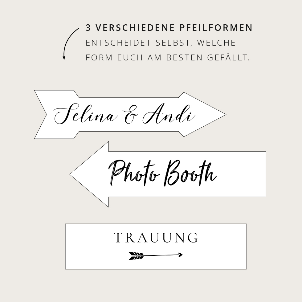 Wegweiser Hochzeit DIY Vorlage Wegweiser Hochzeit DIY Vorlage