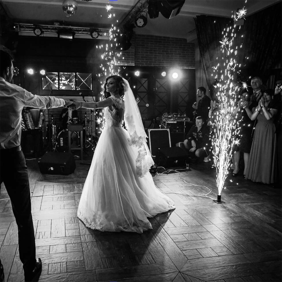 Kaltfunken Fontänen Hochzeitstanz Kaltfunken Fontänen Hochzeitstanz