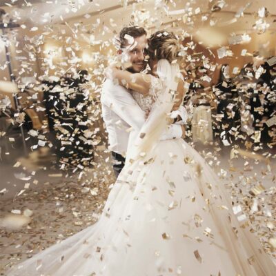 Hochzeitstanz Konfetti Ideen