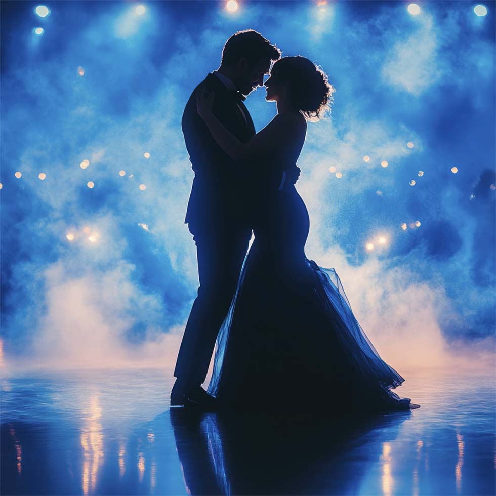 Bodennebel Hochzeitstanz Bodennebel Hochzeitstanz