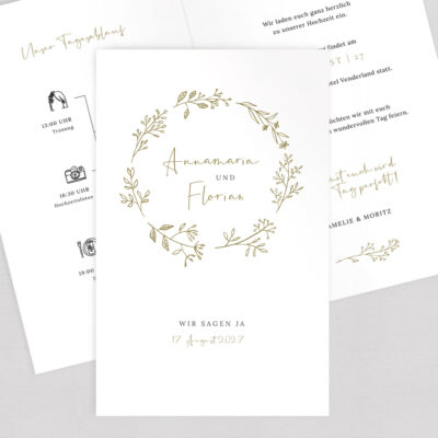 Hochzeitseinladung Wild Flowers