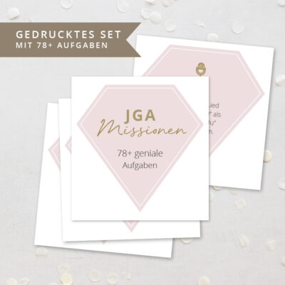 JGA Missionen & Aufgaben Spielkarten