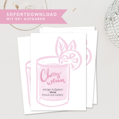 JGA Trinkspiel Cheers Wenn