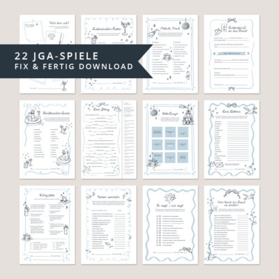 Spiele-Set Junggesellinnenabschied