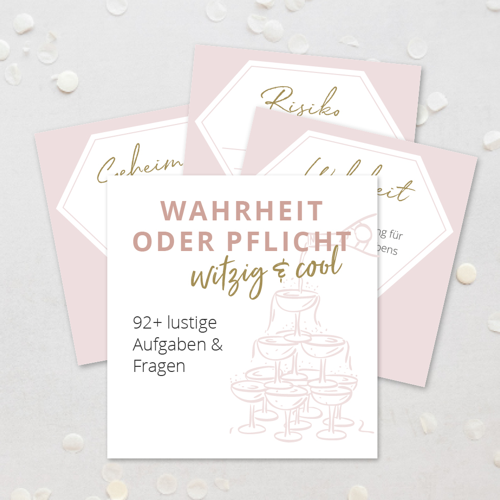 Wahrheit oder Pflicht JGA Aufgaben